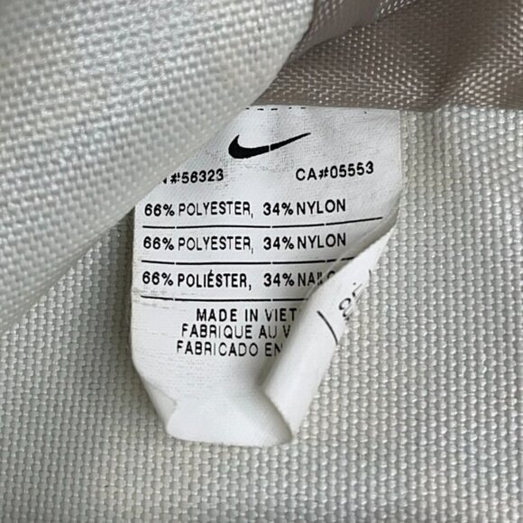 Nike Olive Green Botanical/Floral Allover Pattern Double-Handle Tote or Gym Bag - Picture 5 of 5